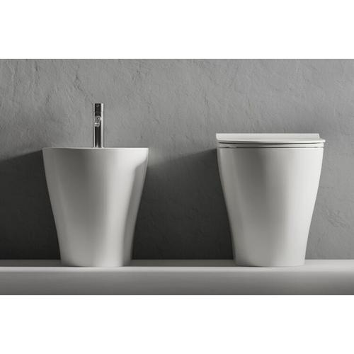 MIRTO D463501 BIDET MONOFORO PAVIMENTO BIANCO LUCIDO Foto 2