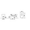 MIRTO D463541 BIDET MONOFORO PAVIMENTO BIANCO OPACO Foto 4