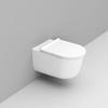 MAYKA D482501 VASO SOSPESO RIMLESS BIANCO LUCIDO Foto 1