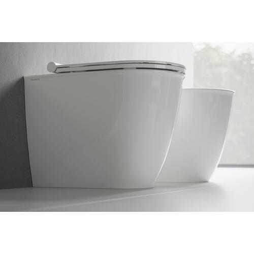 MAYKA D482501 VASO SOSPESO RIMLESS BIANCO LUCIDO Foto 2