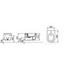 MAYKA D482601 BIDET MONOFORO SOSPESO BIANCO LUCIDO Foto 3