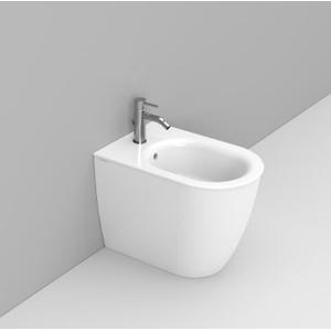 MAYKA D483501 BIDET MONOFORO PAVIMENTO BIANCO LUCIDO