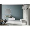 ALBA D502541 VASO SOSPESO RIMLESS BIANCO OPACO Foto 3