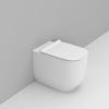 ALBA D503101 VASO PAVIMENTO RIMLESS BIANCO LUCIDO Foto 1