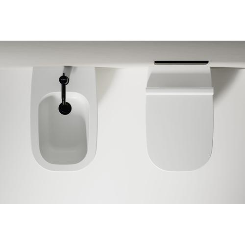 ALBA D503501 BIDET MONOFORO PAVIMENTO BIANCO LUCIDO Foto 2