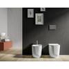 ALBA D503501 BIDET MONOFORO PAVIMENTO BIANCO LUCIDO Foto 3
