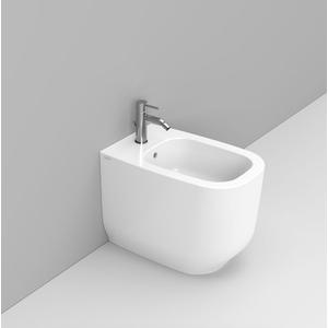 ALBA D503501 BIDET MONOFORO PAVIMENTO BIANCO LUCIDO