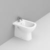 GEMMA2 D5235 BIDET MONOFORO TERRA FILO PARETE BIANCO Foto 1