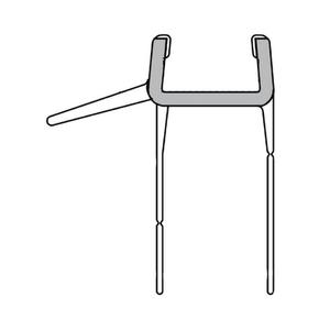 GUM F539-1 GUARNIZIONE BOX DOCCIA ORIZZONTALE MM.8