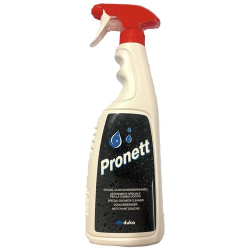 DUKA PRONETT DETERGENTE ANTICALCARE SPRAY PER CABINE DOCCIA, RUBINETTERIA E PIASTRELLE Foto 1