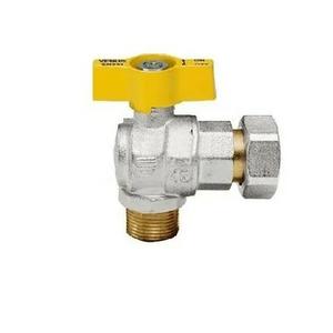 VENUS 1079 RUBINETTO SQUADRA  GAS MF 1/2X1/2 CON GIRELLO