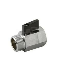 MINIBALL VALVOLA SFERA CON LEVA CROMATA MF 1/2