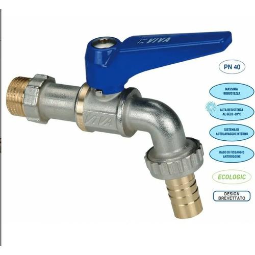 VIVA RUBINETTO PORTAG. ANTIGELO 1/2 1740B404 Foto 2