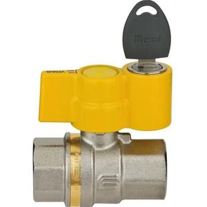 VENUS 1021 VALVOLA SFERA GAS FF 1/2 CON CHIAVE