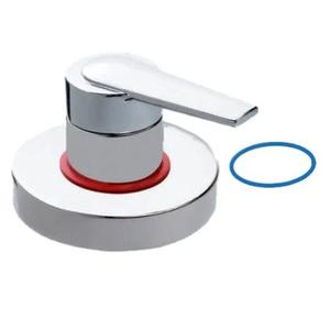 KIT LEVA CROMATA X CORPO VALVOLA INCASSO 1/2 - 1"