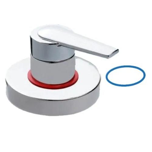 KIT LEVA CROMATA X CORPO VALVOLA INCASSO  1/2 - 1" Foto 1