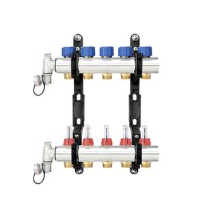 COLLETTORE SERIE "SF" BASE 11 E 11 CON FLUSSOMETRO