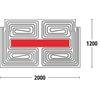 LEONARDO LUX MS 1200X2000X50MM Foto 2