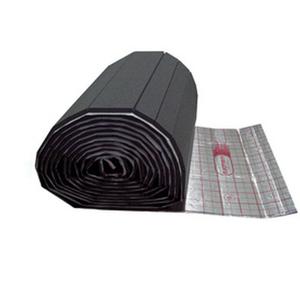LASTRA ISOLANTE EUROPLUS LAMBDA 24 MM. IN POLIESTERE ESPANSO CON GRAFITE RIVESTITA E GUAINA ALLUMINATA PER IMPIANTI A PAVIMENTO