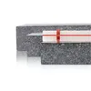Lastra isolante europlus lambda 39 mm. in poliestere espanso con grafite rivestita e guaina alluminata per impianti a pavimento EUROTHERM - 1121040139