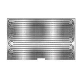 PANNELLO CARTUCCIA ACUSTICO 1200X1980X25 M