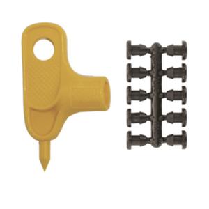 KIT CHIAVETTA X FORATURA E 10 TAPPI