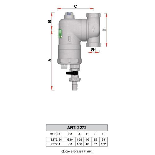 DEFANGATORE SMART ORIENTABILE 1" CON MAGN Foto 2