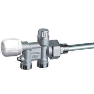 VALVOLA MONO-BITUBO TERMOSTATIZZABILE 3/4