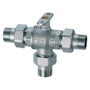 3032 1 1/4 VALVOLA DI ZONA 3 VIE CON BY-PASS