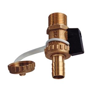 3447 RUBINETTO SCARICO CALDAIA GIALLO 1/2