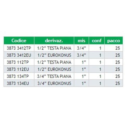 COLLETTORE 4 VIE 1/2 X 3/4 MASCHIO Foto 2