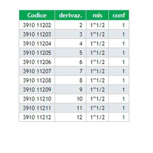 1/2 COLLETTORE TERMOEL 2 VIE CON VALV Foto 2