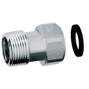 RACCORDO GIUNZIONE CON CALOTTA F 11/2 M 11/2 CR