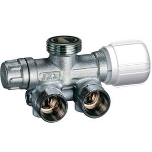 VALVOLA MONO-BITUBO TERMOSTATICO DR CON BOCCHETTONE