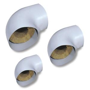 CURVA LANA MINERALE E PVC SP. 30 D.21