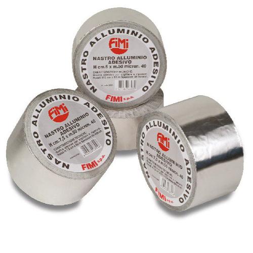 NASTRO ADESIVO IN ALLUMINIO RINFORZATO RETINATO 30 Micron - De La Rey