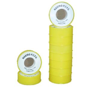 TEFLON NASTRO PTFE GAS 1,2 X MT. 12 (GIALLO)