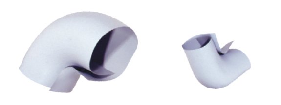 CURVA PVC (SOLO GUSCIO) 2"1/2 76 X 20
