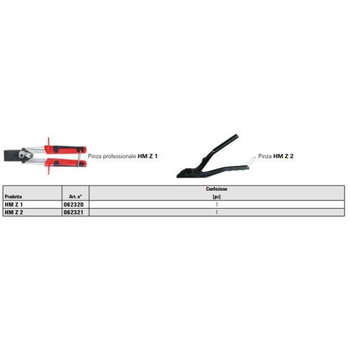 HM-Z 2 PINZA PER TASSELLO CARTONGESSO Foto 2