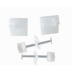 COPPIA SUPPORTI CON BULLONI METALLO X SEDILE S12
