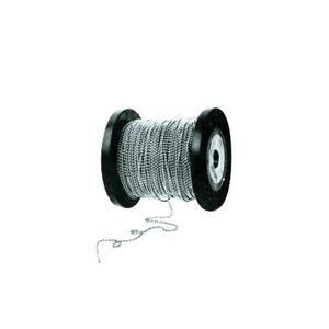 CATENA PERLINE OTTONE CROMATO (BOBINA 50 MT)