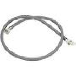 TUBO CARICO LAVATRICE CON CURVETTA FF CM. 150