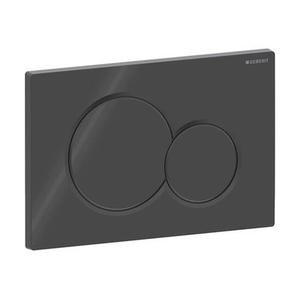 SIGMA01 PLACCA NERA 2 PULSANTE 115. 770. DW