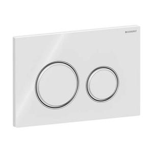 SIGMA 21 PLACCA VETRO BIANCO CROMO 115. 884. SI. 1