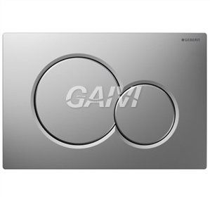 Foto SIGMA01 PLACCA SATINATA 2 PULSANTE 115. 770. JQ