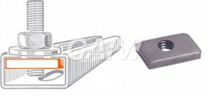Foto DR10 INOX DADO A ROMBO M10 162210