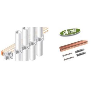 GIPROFIL PROFILO IN RAME CM. 25 099000