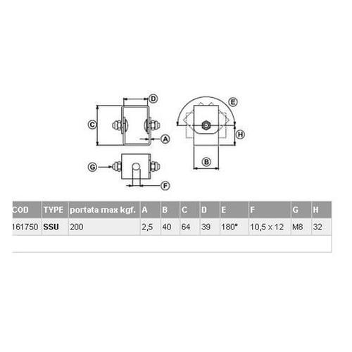 SSU SOSPENSIONE SNODATA UNIVERSALE 161750 Foto 2