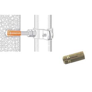 TOT 8 (M8)TASSELLO OTTONE X FISSAGGIO MEDIO/PES