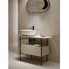 T-EDGE B6O54. BI 54. 36 LAVABO APPOGGIO BIANCO Foto 2